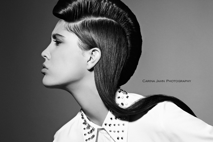 tasha aventgarde hairstyle no make-up make-up make-up artist wiesbaden portrait carina jahn